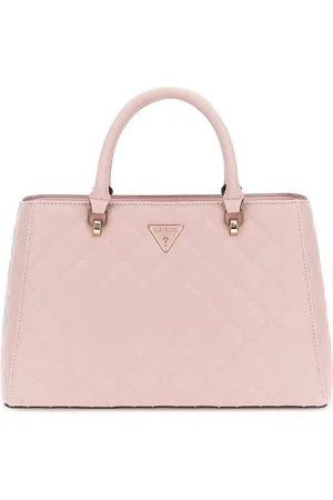 Guess Handtas Schoudertas Eco Carly Girlfriend Satchel Oud roze