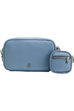 QS by s.Oliver Schoudertas Crossbody Bag Blauwgrijs