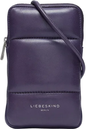 liebeskind Leren Telefoontasje Tyra Mobile Pouch Paars