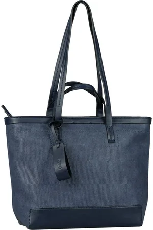 Gabor Schoudertas Handtas Larina Zip Shopper Blauw