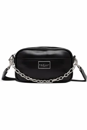 Replay Schoudertas Handtas Crossbody Bag Zwart
