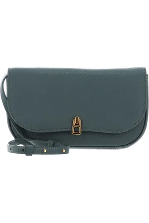 Coccinelle Leren Schoudertas Avondtas Magie Mini Bag Groen