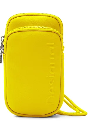 Desigual Telefoontasje Half 24 Colors Delphine Phone Bag Geel