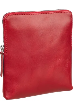 Leonhard Heyden Leren Schoudertas Cambridge Crossbody Bag Donkerrood