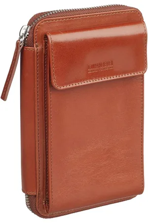 Leonhard Heyden Telefoontasje Schoudertas Cambridge Mobile Crossbody Bruine