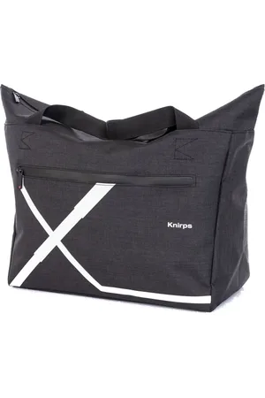 Knirps Schoudertas Shopper Bag Zwart Grijs