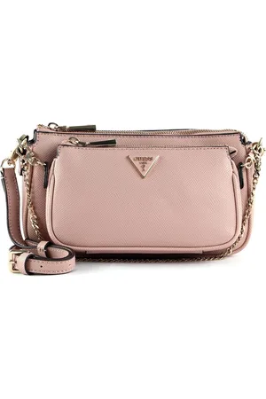 Guess Schoudertas Alexie Double Pouch Crossbody Roze
