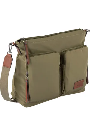 Camel Active Schoudertas Sky Zip Shopper Kaki
