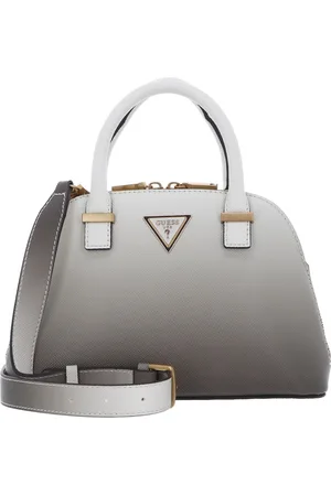 Guess Handtas Schoudertas Lossie Girlfriend Dome Satchel Lichtgrijs