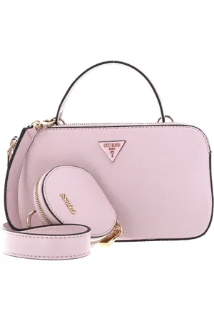 Guess Schoudertas Handtas Eco Alexie Crossbody Top Zip Roze