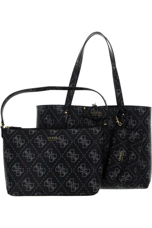 Guess Shopper Eco Brenton Tote Donkergrijs