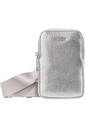JOOP! Leren Telefoontasje Splendere Bianca Phonecase Zilverkleurig