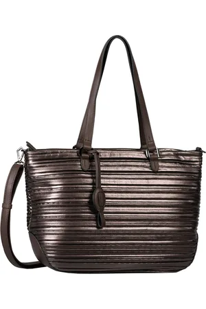 Gabor Schoudertas Nicola Zip Shopper Donkerbruin