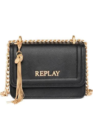 Replay Schoudertas Crossbody Bag Zwart