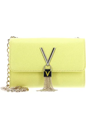 VALENTINO Schoudertas Avondtas Divina Clutch Lichtgeel