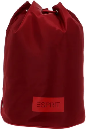 ESPRIT Schoudertas Rugzak Aimee Sea Sack Rood