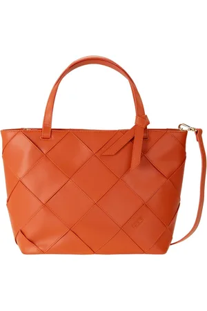 Cinque Leren Handtas Handtas Claudia Handbag Oranje