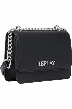 Replay Schoudertas Avondtas Crossbody Bag Zwart