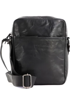 Bruno Banani Leren Schoudertas Crossbody Bag Zwart