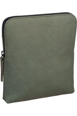 Leonhard Heyden Leren Schoudertas Den Haag Shoulder Bag Olijfgroen