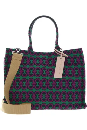 Coccinelle Handtas Schoudertas Never Without Bag Jacquar Handbag Veelkleurig