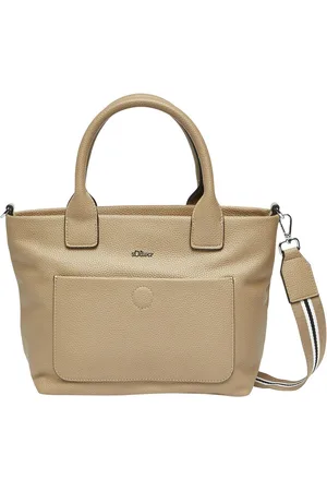 QS by s.Oliver Handtas Schoudertas Handbag Taupe