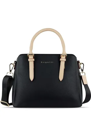 Bugatti Handtas Schoudertas Ella Bowling Bag Zwart