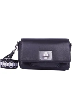 JOOP! Leren Schoudertas Carino Muna Shoulderbag Zwart