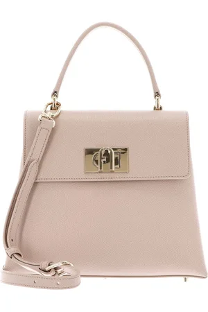 Furla Leren Handtas Avondtas 1927 Top Handle Bag Roze
