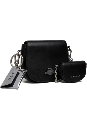 Replay Schoudertas Crossbody Bag Zwart