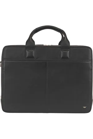 Golden head Business tas Schoudertas met laptopvak Polo Business Bag Zwart