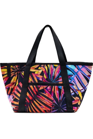 Desigual Shopper Schoudertas Tropical Beach Merida Rev Shopping Bag Kleurrijke