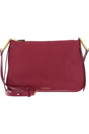 Coccinelle Leren Schoudertas Magie Mini Bag (rood)paars