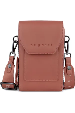 Bugatti Schoudertas Telefoontasje Almata Mobile Purse Bag Koraalrood