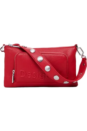Desigual Schoudertas Half Logo Monica Crossbody Bag Rood