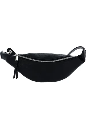 Abro+ Leren Gordeltas Leather Adria Belt Bag Linna Zwart