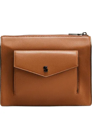 QS by s.Oliver Schoudertas Handbag Lichtbruin