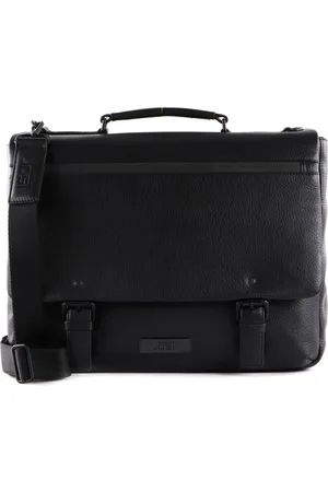 Jost Afzonderlijke gevallen Business tas met laptopvak Stockholm Business Bag Zwart