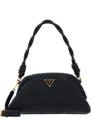 Guess Koppeling Schoudertas Lisbet Frame Clutch Zwart