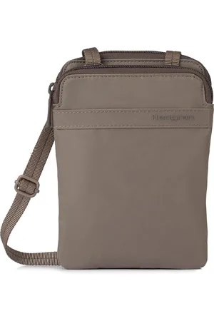 Hedgren Schoudertas Telefoontasje Follis Rupee RFID Passport Holder Bruine