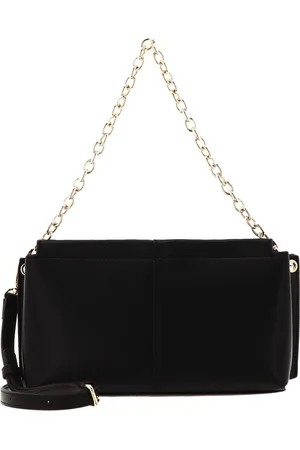 Seidenfelt Manufaktur Avondtas Schoudertas Nees Midi Crossbody Bag Zwart