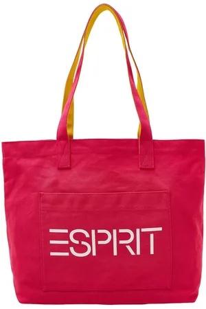 ESPRIT Shopper Schoudertas Logo EW Tote Roze