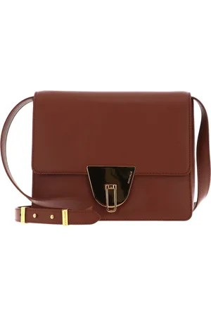 Coccinelle Leren Schoudertas Avondtas nico Selleria Shoulderbag Bruine