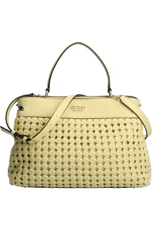Guess Handtas Schoudertas Sicilia Satchel Geel