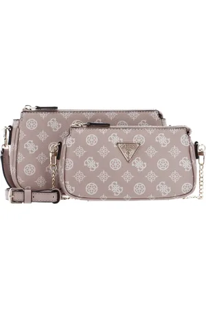 Guess Schoudertas Noelle Double Pouch Crossbody Roze