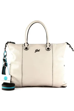 Gabs Leren Schoudertas G3 Plus TG Bull Black Shoulder Bag Crème