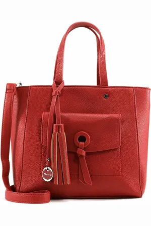 Tamaris Schoudertas Handtas Carolina City Shopper S Rood