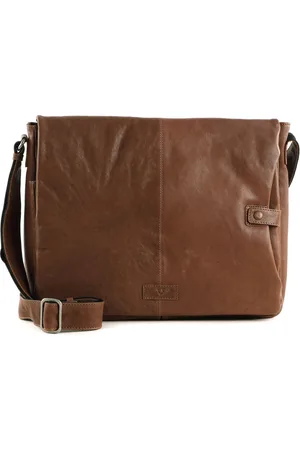 Voi Business tas Schoudertas met laptopvak Dakota Filiz Business Bag Bruine