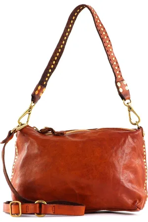 Campomaggi Leren Schoudertas Shoulder Bag Bruine
