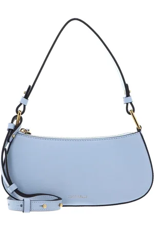 Coccinelle Leren Schoudertas Avondtas Merveille Mini Bag Lichtblauw